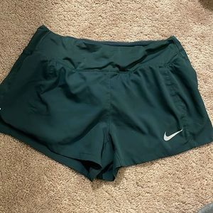 forest green nike shorts